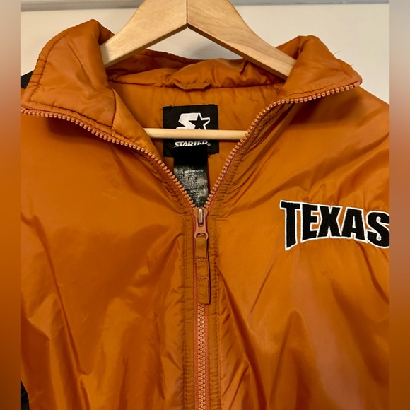 VTG Texas Longhorns Starter Jacket - Picture 4 of 9